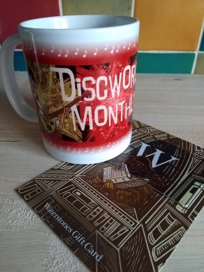 Soul Music Mug and Waterstones Librarian Gift Card Soul Music Mug and Waterstones Librarian Gift Card