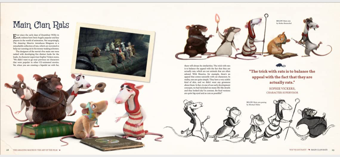 The Art of Maurice - About The Rats
