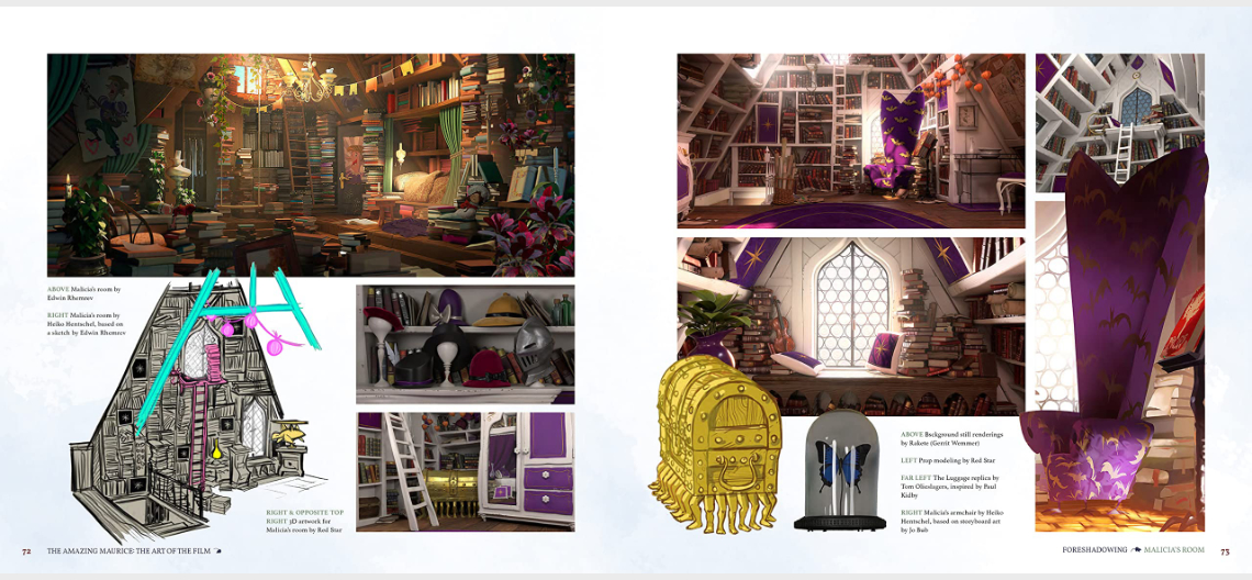 The Art of Maurice - Malicia's Rooms