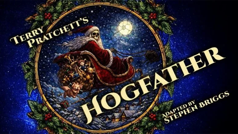 Poster for Hogfather performed by The Bear Pit Theatre Company Poster for Hogfather performed by The Bear Pit Theatre Company