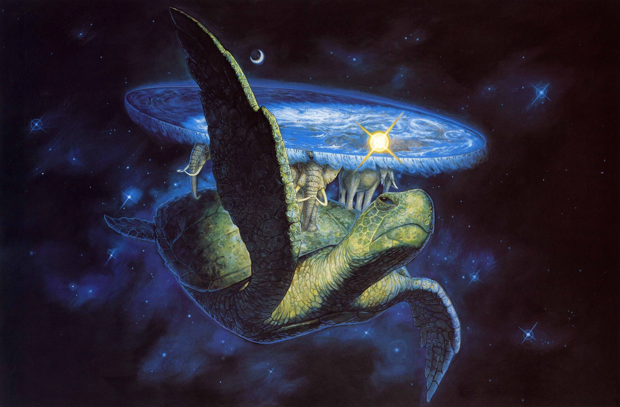 Poster for Designing Terry Pratchett’s Discworld: 30 Years of Paul Kidby’s Illustrations Poster for Designing Terry Pratchett’s Discworld: 30 Years of Paul Kidby’s Illustrations