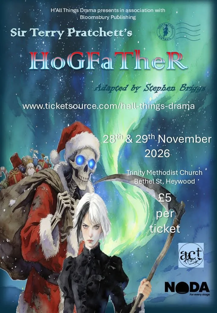 Poster for Hogfather performed by H'All Things Drama Poster for Hogfather performed by H'All Things Drama