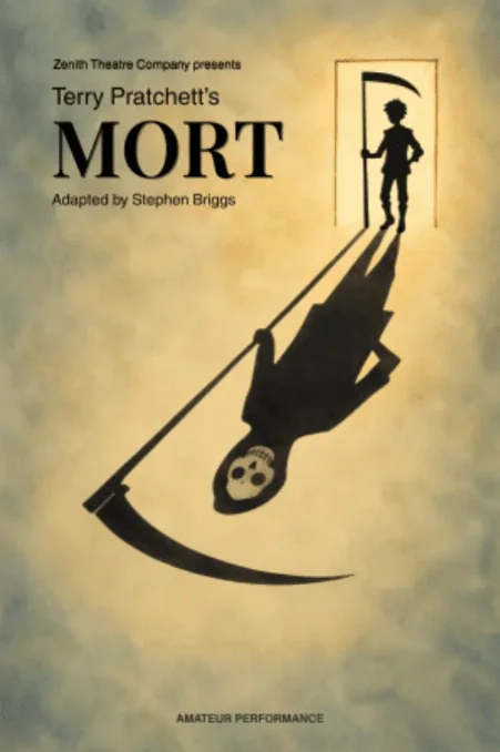 Poster for Mort performed by Zenith Theatre Company