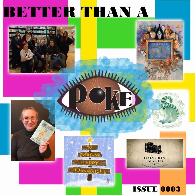 Newsletter Issue 3 Colourful cover for newsletter issue 3